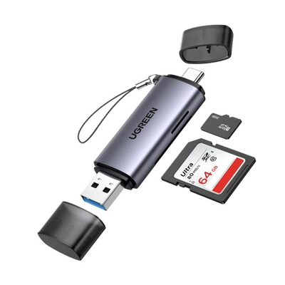Adquiere tu Lector de Memorias 2 en 1 Ugreen USB C OTG en nuestra tienda informática online o revisa más modelos en nuestro catálogo de Adaptador Convertidor Ugreen