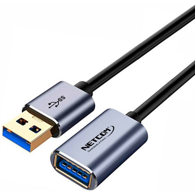 Adquiere tu Cable Extensor USB 3.0 Netcom De 1.80 Metros en nuestra tienda informática online o revisa más modelos en nuestro catálogo de Cables Extensores USB Netcom