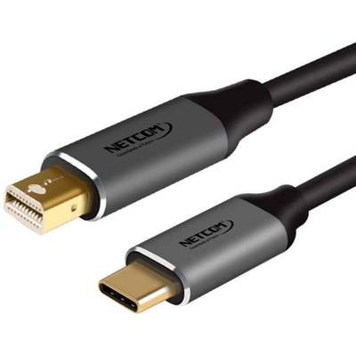 Adquiere tu Cable USB C a Mini DisplayPort Netcom De 1.8 Metros 4K 60Hz en nuestra tienda informática online o revisa más modelos en nuestro catálogo de Adaptador Convertidor Netcom