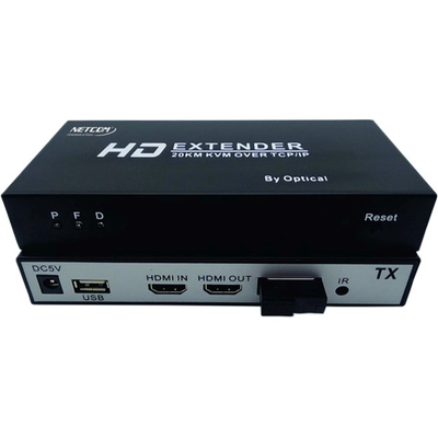 Adquiere tu Extensor HDMI Por Fibra Óptica Netcom Hasta 20Km en nuestra tienda informática online o revisa más modelos en nuestro catálogo de Adaptadores Extensores Netcom