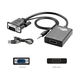 Adquiere tu Adaptador VGA a HDMI Con Audio TrauTech en nuestra tienda informática online o revisa más modelos en nuestro catálogo de Adaptador Convertidor TrauTech