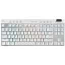 Teclado Inalámbrico Logitech Pro X TKL LightSpeed USB Blanco