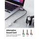Adquiere tu Adaptador USB a Jack Hembra 3.5mm TRRS Ugreen en nuestra tienda informática online o revisa más modelos en nuestro catálogo de Cables de Audio Ugreen