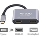 Adquiere tu Adaptador USB C a HDMI y DisplayPort Netcom 4K 60Hz en nuestra tienda informática online o revisa más modelos en nuestro catálogo de Adaptador Convertidor Netcom