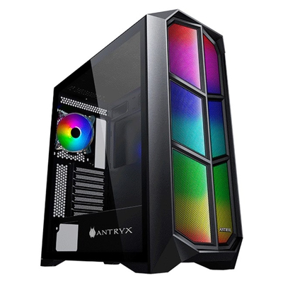 Adquiere tu Case Antryx RX470 USB3.0, ARGB Fan x1, C/Cinta LED, Vidrio Templado en nuestra tienda informática online o revisa más modelos en nuestro catálogo de Cases Antryx