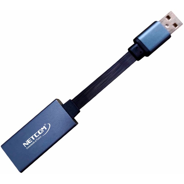 Adaptador De Audio y Micrófono USB a 3.5mm 2 Canales Netcom