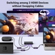 Adquiere tu Conmutador HDMI 3x1 Ugreen 4K 60Hz Con Control Remoto en nuestra tienda informática online o revisa más modelos en nuestro catálogo de Splitters y Conmutadores Ugreen