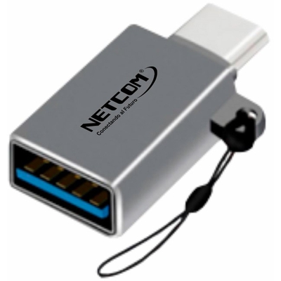Adquiere tu Adaptador USB C a USB 3.0 OTG Netcom en nuestra tienda informática online o revisa más modelos en nuestro catálogo de Adaptador Convertidor Netcom