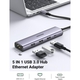 Adquiere tu Hub USB-A 3.0 Con Puertos USB-A 3.0 RJ45 Ugreen en nuestra tienda informática online o revisa más modelos en nuestro catálogo de Hubs USB Ugreen