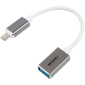 Adaptador OTG Micro USB Macho a USB 3.0 Hembra Netcom