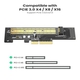 Adquiere tu Tarjeta PCIe 3.0 x4 Con Disipador Para Discos M.2 NVMe Ugreen en nuestra tienda informática online o revisa más modelos en nuestro catálogo de Accesorios Para Discos UGreen