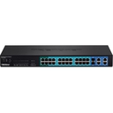 Switch Trendnet TPE-224WS Web Smart 28 puertos SFP PoE