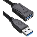 Cable Extensor USB 3.0 Macho a Hembra TrauTech De 1.8 Metros