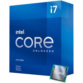 Procesador Intel Core i7-11700KF, LGA 1200, 3.6 GHz, 8 núcleos