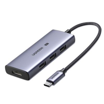 Hub USB C 4 en 1 De 3 Puertos USB-A 3.0 y 1 HDMI Ugreen