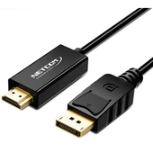 Cable DisplayPort a HDMI Netcom De 5 Metros 4K 60Hz