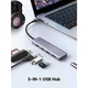 Adquiere tu Hub USB-A 3.0 De 4 USB-A 3.0 y USB-C De Carga Ugreen en nuestra tienda informática online o revisa más modelos en nuestro catálogo de Hubs USB Ugreen