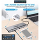 Adquiere tu Adaptador 11 en 1 USB C a HDMI VGA RJ45 PD SD Audio Netcom en nuestra tienda informática online o revisa más modelos en nuestro catálogo de Adaptadores Multipuerto Netcom