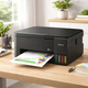 Adquiere tu Impresora Multifuncional Epson EcoTank L3350 USB WiFi en nuestra tienda informática online o revisa más modelos en nuestro catálogo de Impresoras Multifuncionales Epson