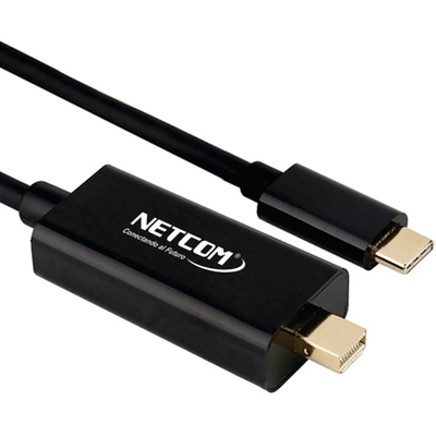 Adquiere tu Cable USB C a Mini DisplayPort Netcom 4K 60Hz De 1.80 Mts en nuestra tienda informática online o revisa más modelos en nuestro catálogo de Adaptador Convertidor Netcom