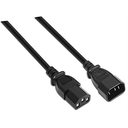 Cable De Poder C13 a C14 Para UPS 3x18 AWG TrauTech 5 Mts