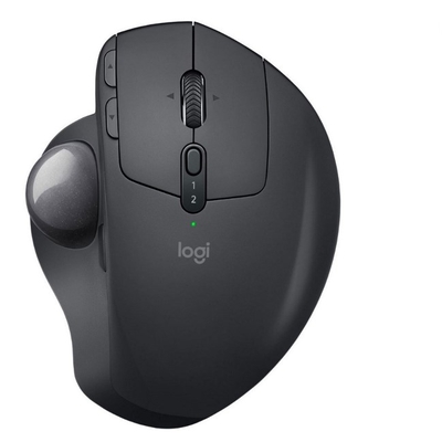 Adquiere tu Mouse Inalámbrico Logitech MX Ergo 440 DPI 8 Botones USB Negro en nuestra tienda informática online o revisa más modelos en nuestro catálogo de Mouse Ergonómico Logitech