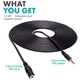 Adquiere tu Cable Extensor De Audio Macho a Hembra 3.5mm TrauTech De 3 Metros en nuestra tienda informática online o revisa más modelos en nuestro catálogo de Cables de Audio TrauTech