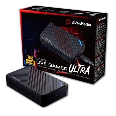 Adquiere tu Capturador AverMedia Live Gamer ULTRA GC553, 4K 60p, HDR Pass Through, USB 3.1 Gen1 Tipo C en nuestra tienda informática online o revisa más modelos en nuestro catálogo de Avermedia Consumo AVerMedia