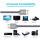 Adquiere tu Cable HDMI Enmallado Netcom 4K 60Hz v2.0 de 0.5 mts en nuestra tienda informática online o revisa más modelos en nuestro catálogo de Cables de Video Netcom