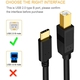 Adquiere tu Cable Para Impresora USB C a USB B TrauTech De 1.8 Metros en nuestra tienda informática online o revisa más modelos en nuestro catálogo de Cable Para Impresora TrauTech