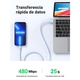 Adquiere tu Cable MFI USB-C a Lightning Ugreen Azul De 1 Metro en nuestra tienda informática online o revisa más modelos en nuestro catálogo de Cables de Datos y Carga Ugreen