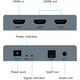 Adquiere tu Splitter HDMI 1x2 y Extractor De Audio HD Netcom UHD 4K 60Hz en nuestra tienda informática online o revisa más modelos en nuestro catálogo de Splitters y Conmutadores Netcom