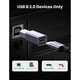Adquiere tu Adaptador USB C Hembra a USB-B 2.0 Macho Ugreen en nuestra tienda informática online o revisa más modelos en nuestro catálogo de Adaptador Convertidor Ugreen