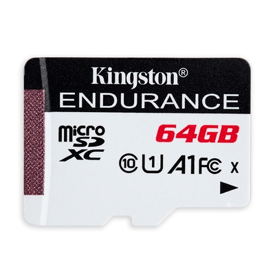 Adquiere tu Memoria MicroSD Kingston Endurance 64GB 95MB/s Solo Tarjeta en nuestra tienda informática online o revisa más modelos en nuestro catálogo de Memorias Flash Kingston