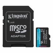 Memoria MicroSD y SD Kingston Canvas Go Plus 1TB