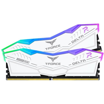 Adquiere tu Kit de Memorias TeamGroup DELTA DDR5 32GB 2x16GB 6400MHz Blanco en nuestra tienda informática online o revisa más modelos en nuestro catálogo de DIMM DDR5 Teamgroup