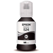 Botella De Tinta Epson T524 Negro