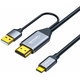 Adquiere tu Cable Adaptador HDMI a USB C De 1.80 Mts UHD 4K 60Hz NETCOM en nuestra tienda informática online o revisa más modelos en nuestro catálogo de Cables de Video Netcom