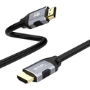 Cable HDMI a HDMI Netcom 1.80mts UHD 4K 60Hz v2.0
