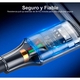 Adquiere tu Cable USB A a USB C 3.2 De 3 Metros Gen 2 10Gbps 60W Netcom en nuestra tienda informática online o revisa más modelos en nuestro catálogo de Cables de Datos y Carga Netcom