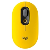 Mouse Inalámbrico Logitech POP Bluetooth Amarillo