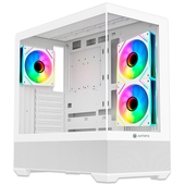Case Antryx FX 740 White ARGB 3 Ventiladores USB C y 3.0