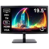 Monitor Plano Teros TE-1915S 19.5" 75Hz 5ms HDMI VGA Negro