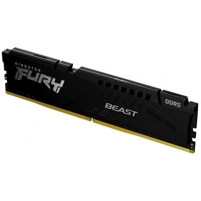 Adquiere tu Memoria DDR5 16GB Kingston Fury Beast 6400Mhz CL32 1.1V en nuestra tienda informática online o revisa más modelos en nuestro catálogo de DIMM DDR5 Kingston
