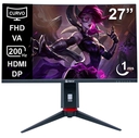 Monitor Gamer Curvo 27" Teros TE-2788G 200HZ FHD 1MS HDMI DP