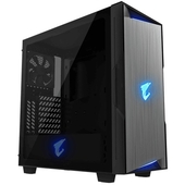 Case Aorus C300 Glass C/Ventana RGB Mid Tower Sin Fuente