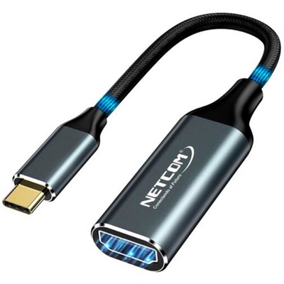 Adquiere tu Adaptador USB C 3.1 a HDMI Hembra Netcom 4K 60Hz en nuestra tienda informática online o revisa más modelos en nuestro catálogo de Adaptadores Convertidores Netcom