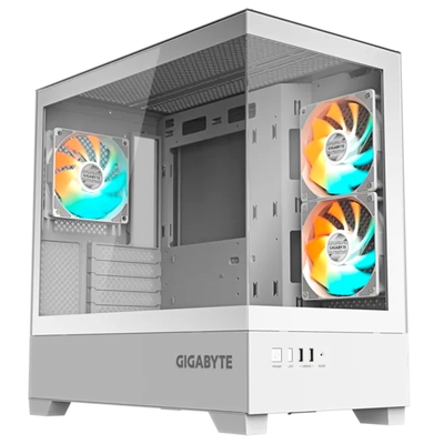 Adquiere tu Case Gigabyte GB-C201P PANORAMIC Mid Tower ATX Blanco en nuestra tienda informática online o revisa más modelos en nuestro catálogo de Cases Gigabyte