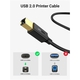 Adquiere tu Cable Para Impresora USB-A 2.0 a USB-B Ugreen 3 Metros en nuestra tienda informática online o revisa más modelos en nuestro catálogo de Cables Para Impresora Ugreen