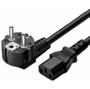 Cable De Poder C13 a Shuko Netcom De 1.80 Mts De 3.14AWG